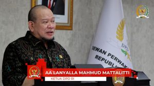 Ketua DPD RI AA LANYALLA M MATTALITTI