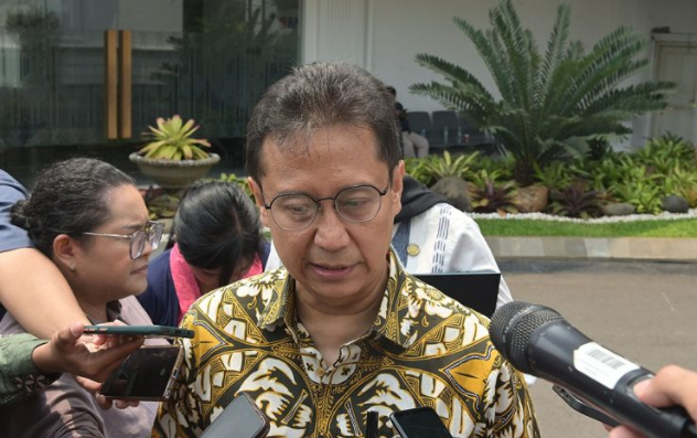 Menkes Budi Gunadi Sadikin memberikan keterangan pers, Jumat (06/10/2023), di Jakarta. Foto: Humas Setkab