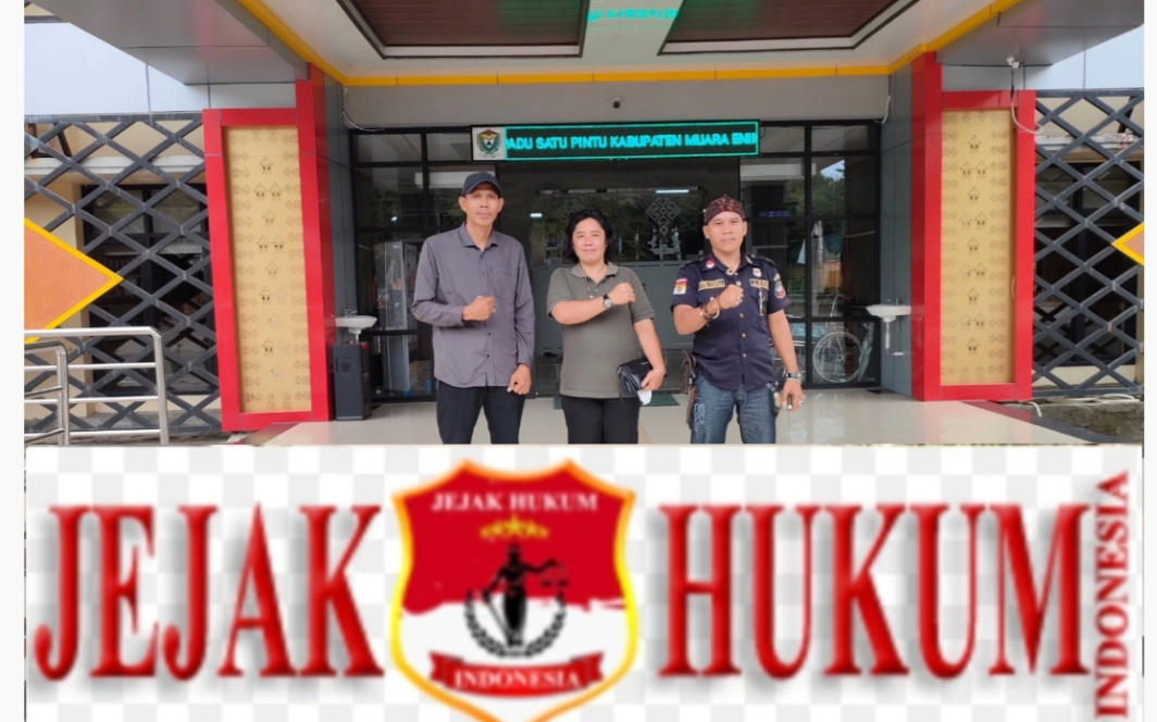 Foto hasil jepretan tim lembaga dan media